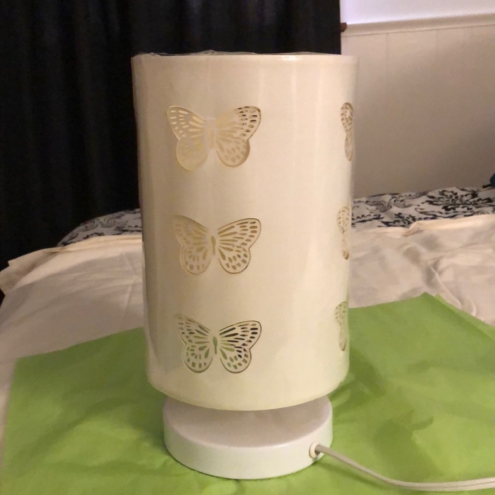Girls Butterfly Lamp